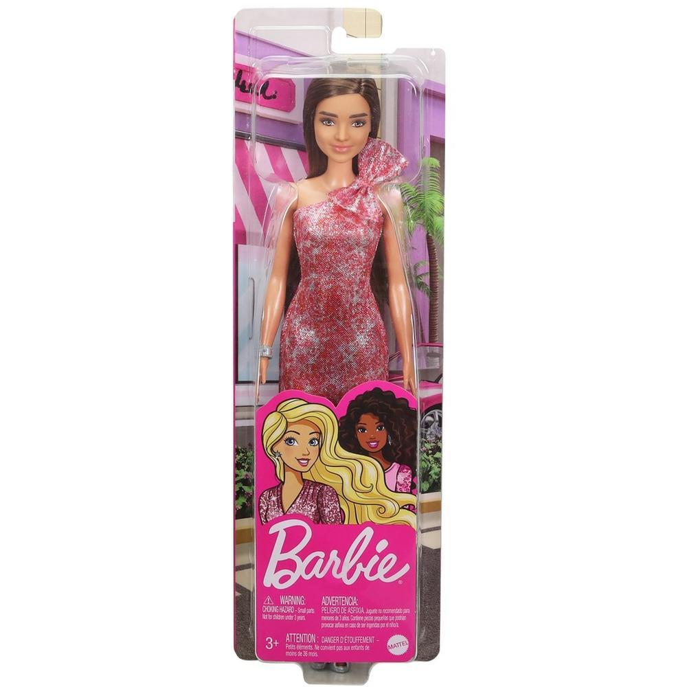 Кукла Barbie Сияние моды T7580/GRB33 в блестящем розовом платье