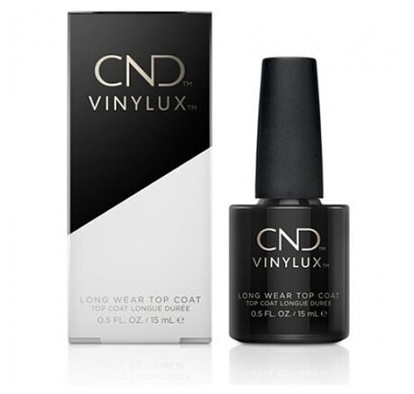 CND VINYLUX Weekly Top Coat Топ для лака верхнее покрытие, 15мл