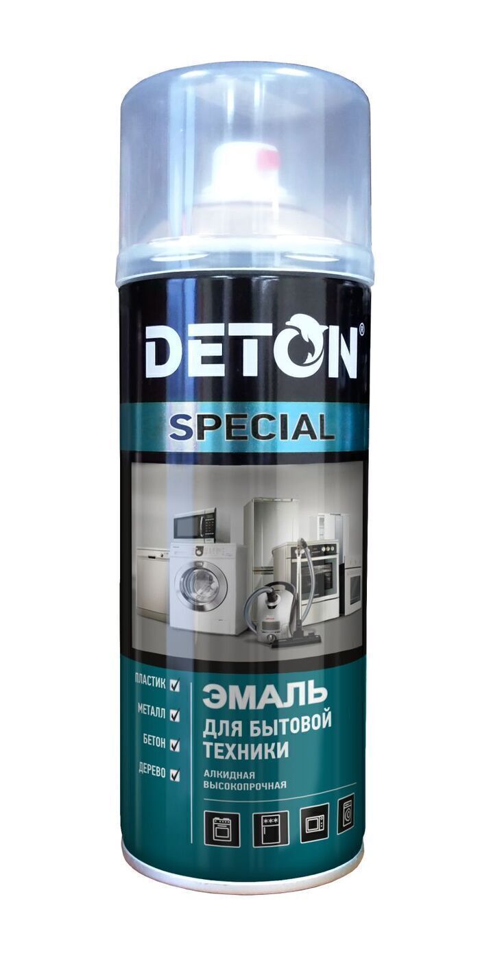 Deton special. Эмаль для радиаторов белая 520мл "Deton Special" аэрозоль. Краска Deton аэрозоль белая.