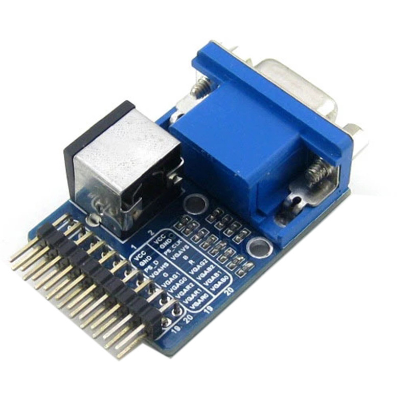 Пробный модуль. Модуль-адаптер ittb. arduino vga модуль. vga разъём на плату.