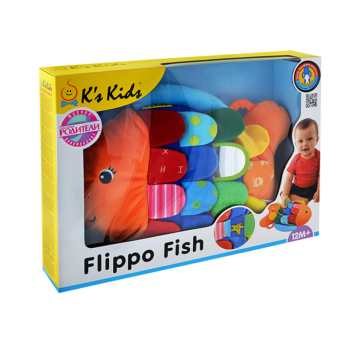 Развивающая игрушка Рыбка Флиппер K'Kids — купить в интернет-магазине ...
