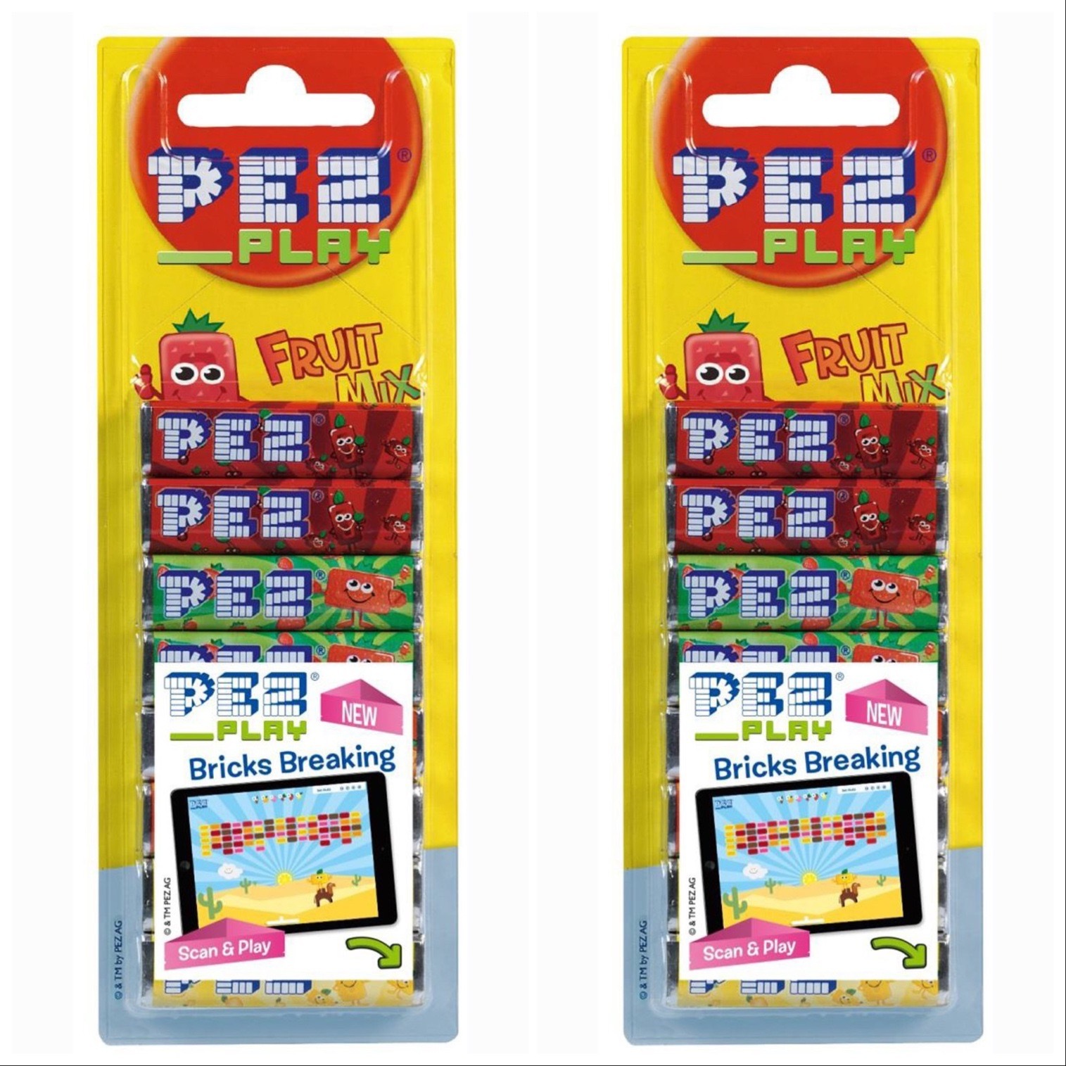 Конфеты PEZ набор фруктовый микс, 136г. 2 шт. — купить в интернет ...