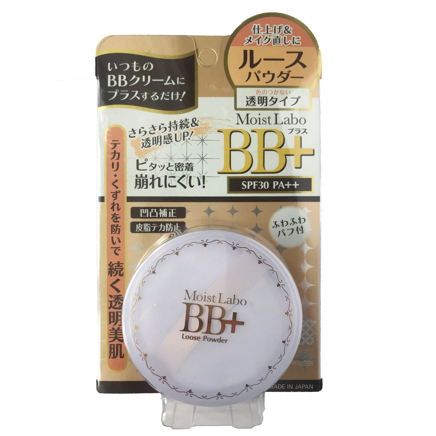 Рассыпчатая минеральная пудра Meishoku Moist Labo (с жемчугом) SPF30 ...