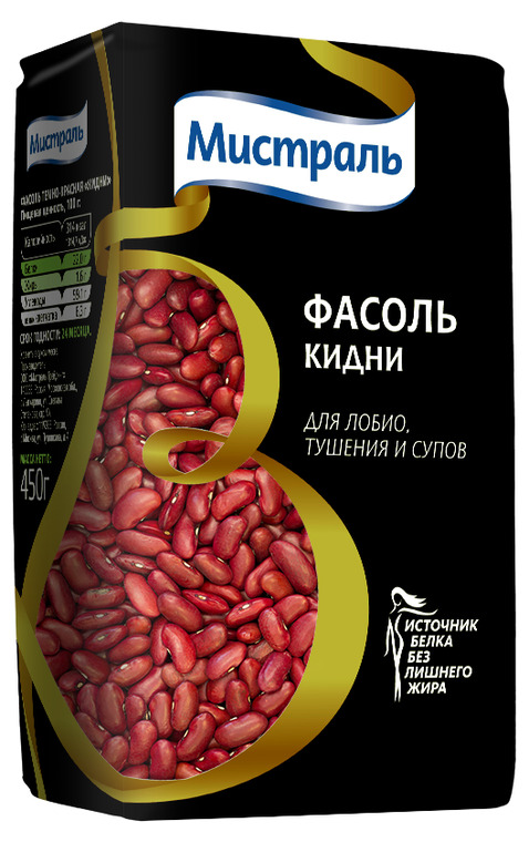 Фасоль Мистраль Кидни красная 450 г — купить в интернет-магазине OZON с ...
