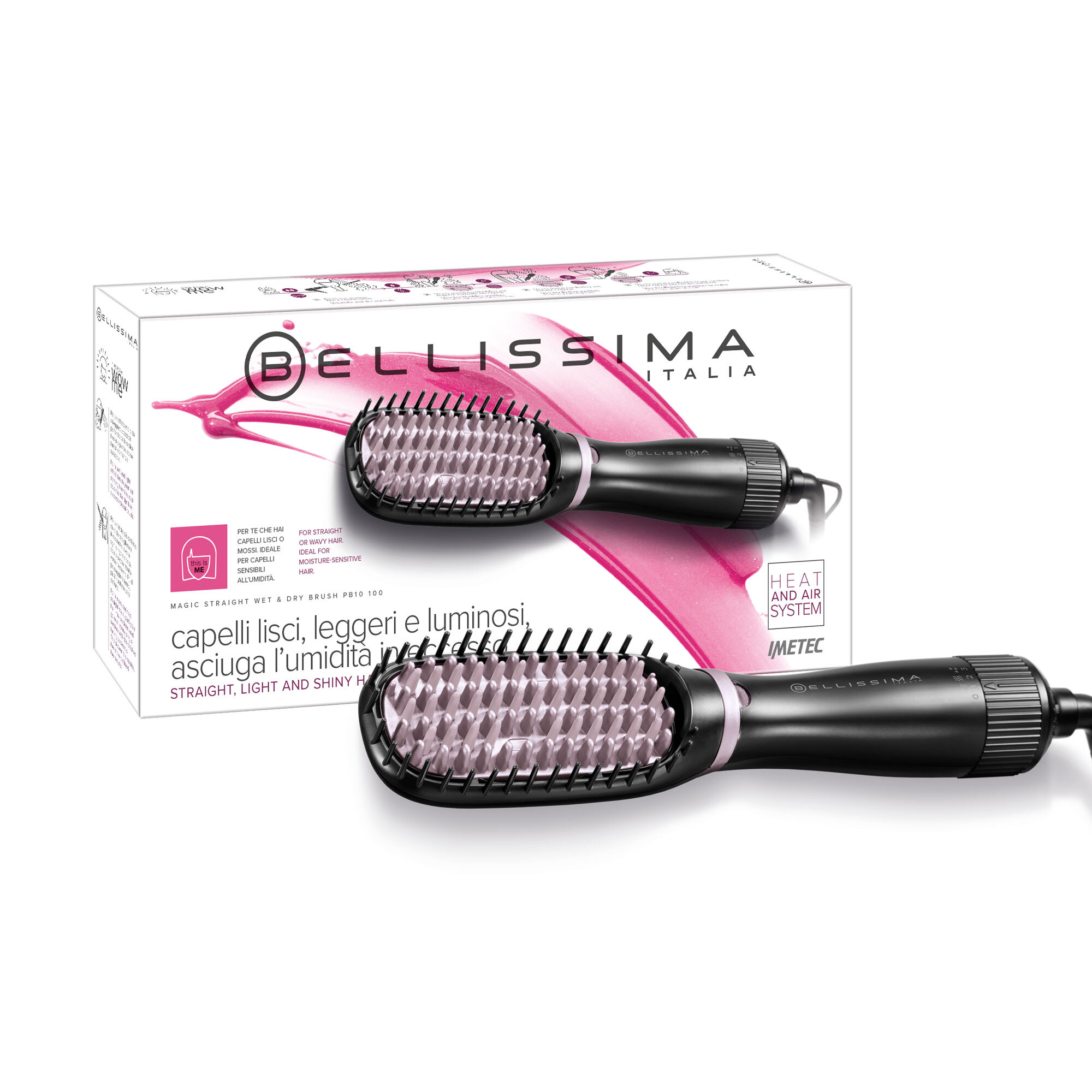 Термощетка Bellissima Magic Straight Wet&Dry - купить по выгодной цене ...
