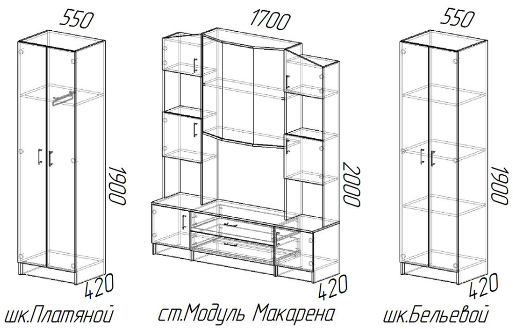 Ширина стенки это