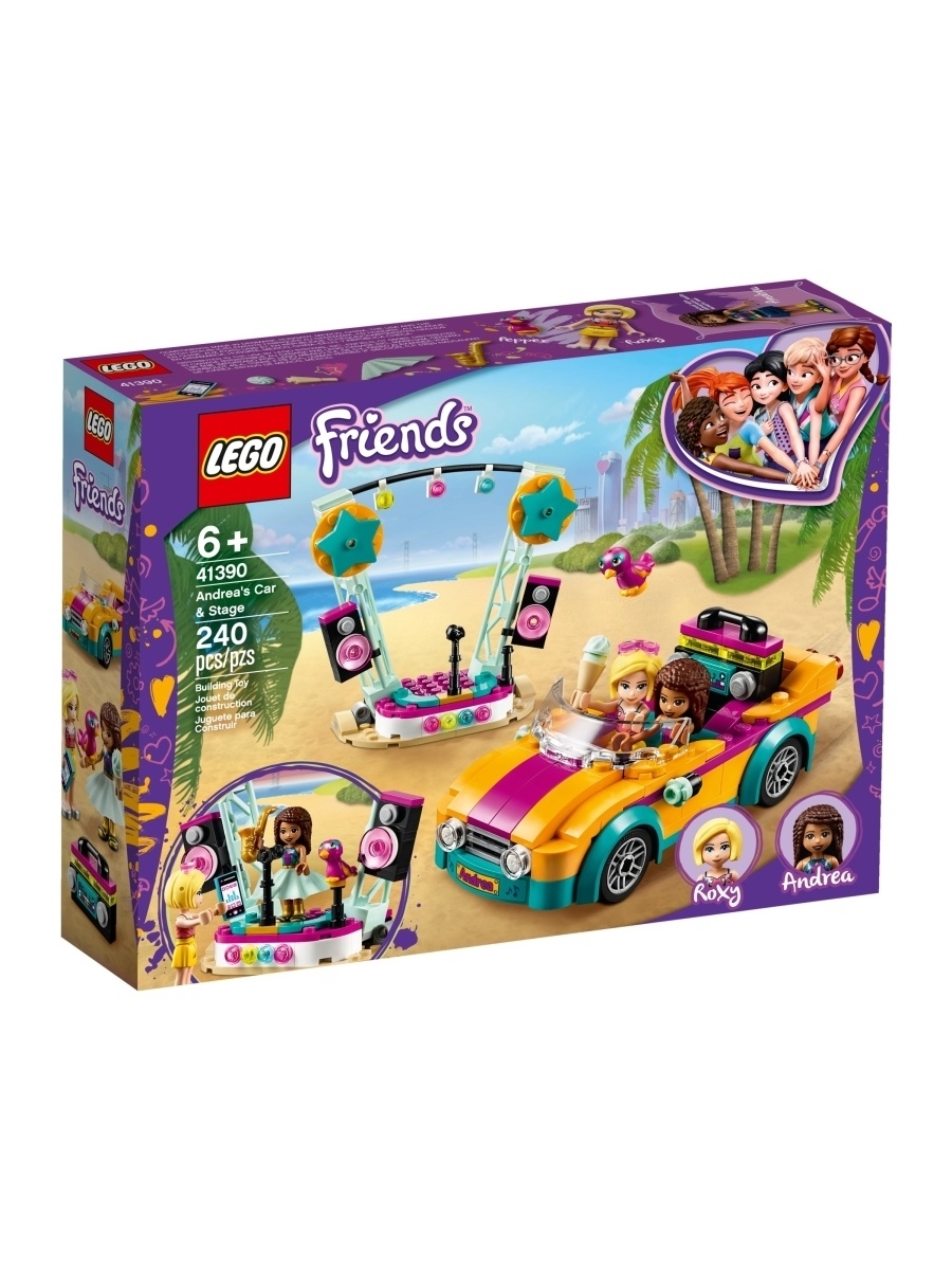 Конструктор Lego Friends 41390 Машина со сценой Андреа