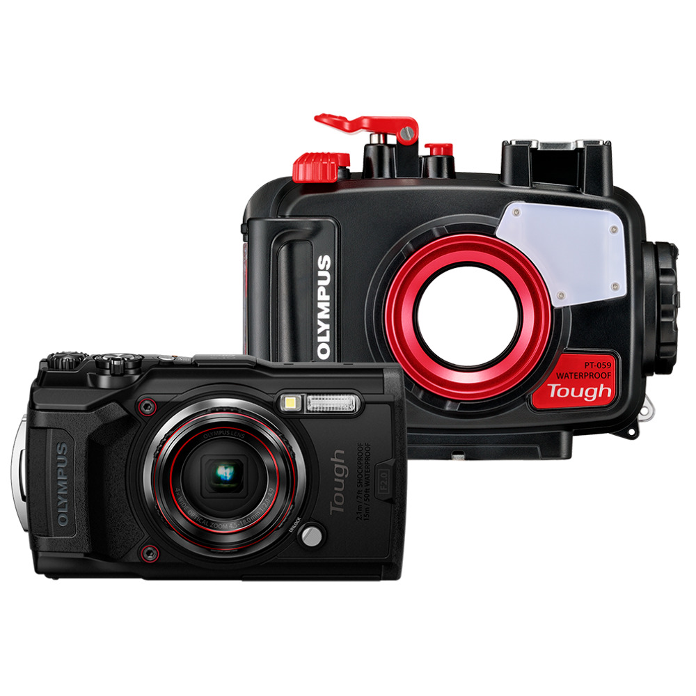 Защищенный фотоаппарат Olympus Tough TG-6, черно-серый - купить по ...
