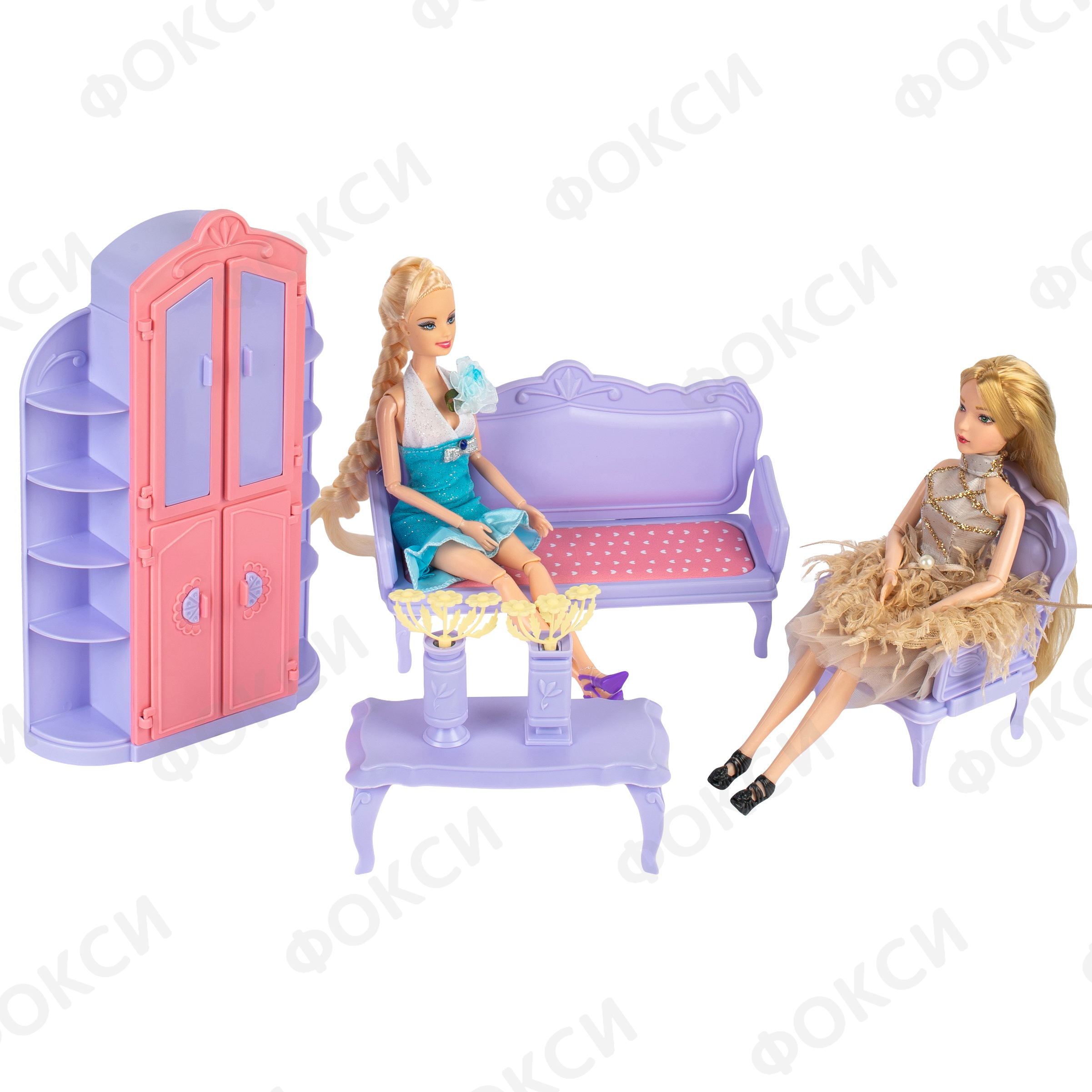 Мебель для Барби фирмы огонек