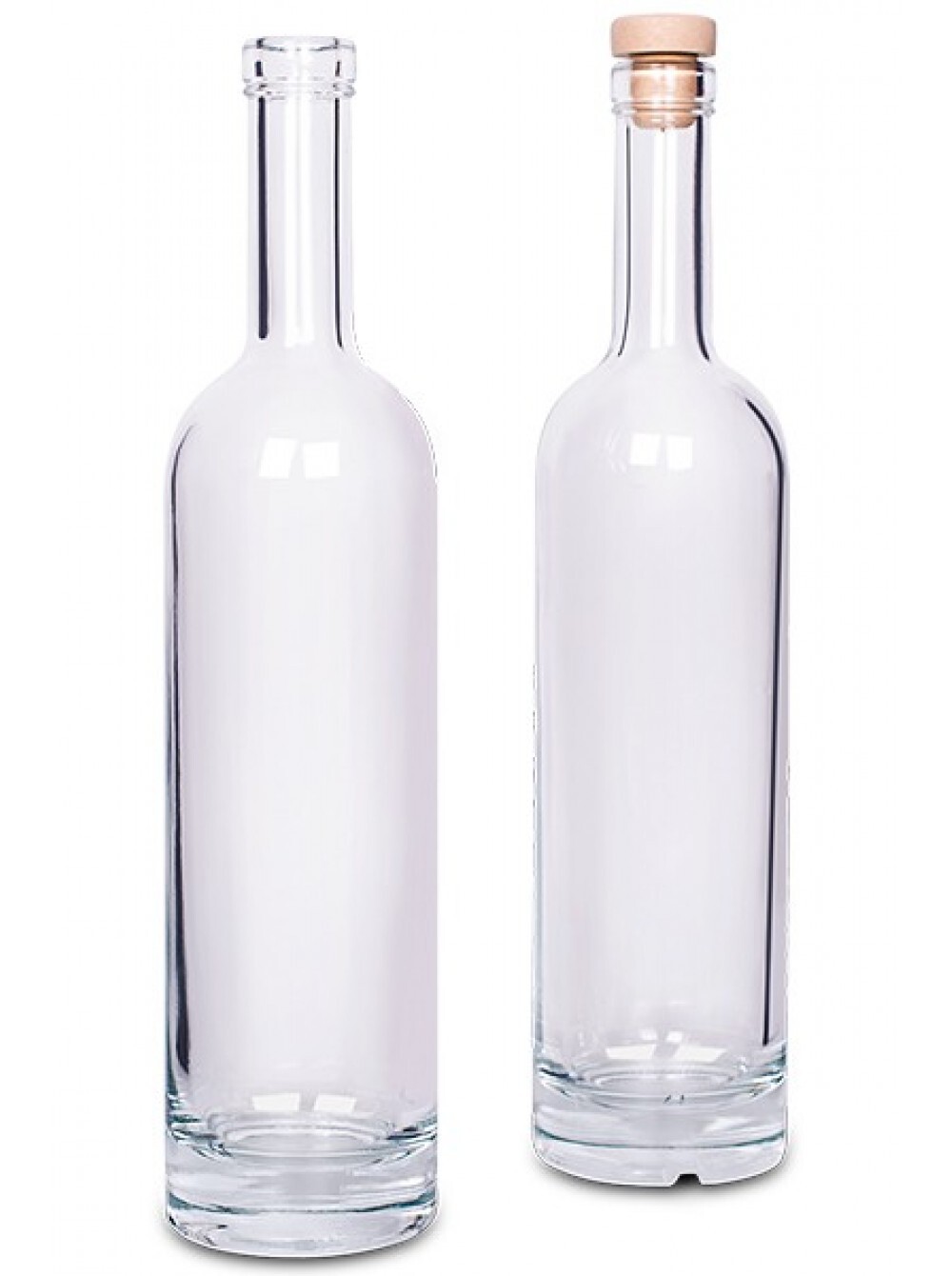 Стеклянные бутылки для самогона. Бутылка Гуала 0.5.