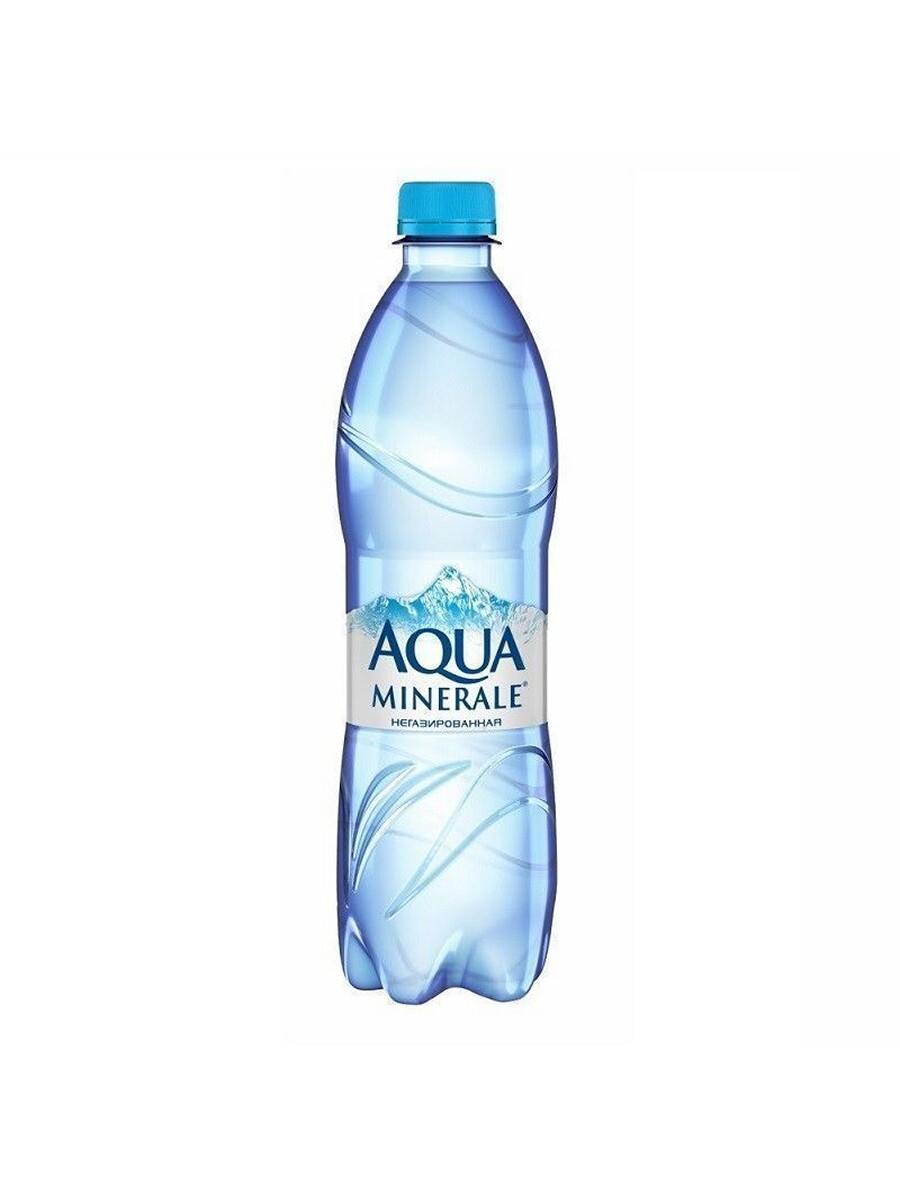 Вода Aqua minerale негазированная 0.5 л