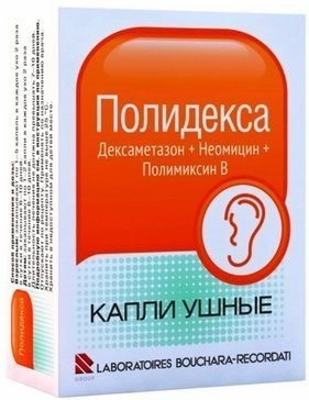 Полидекса, капли ушные, 10.5 мл — купить в интернет-аптеке OZON ...