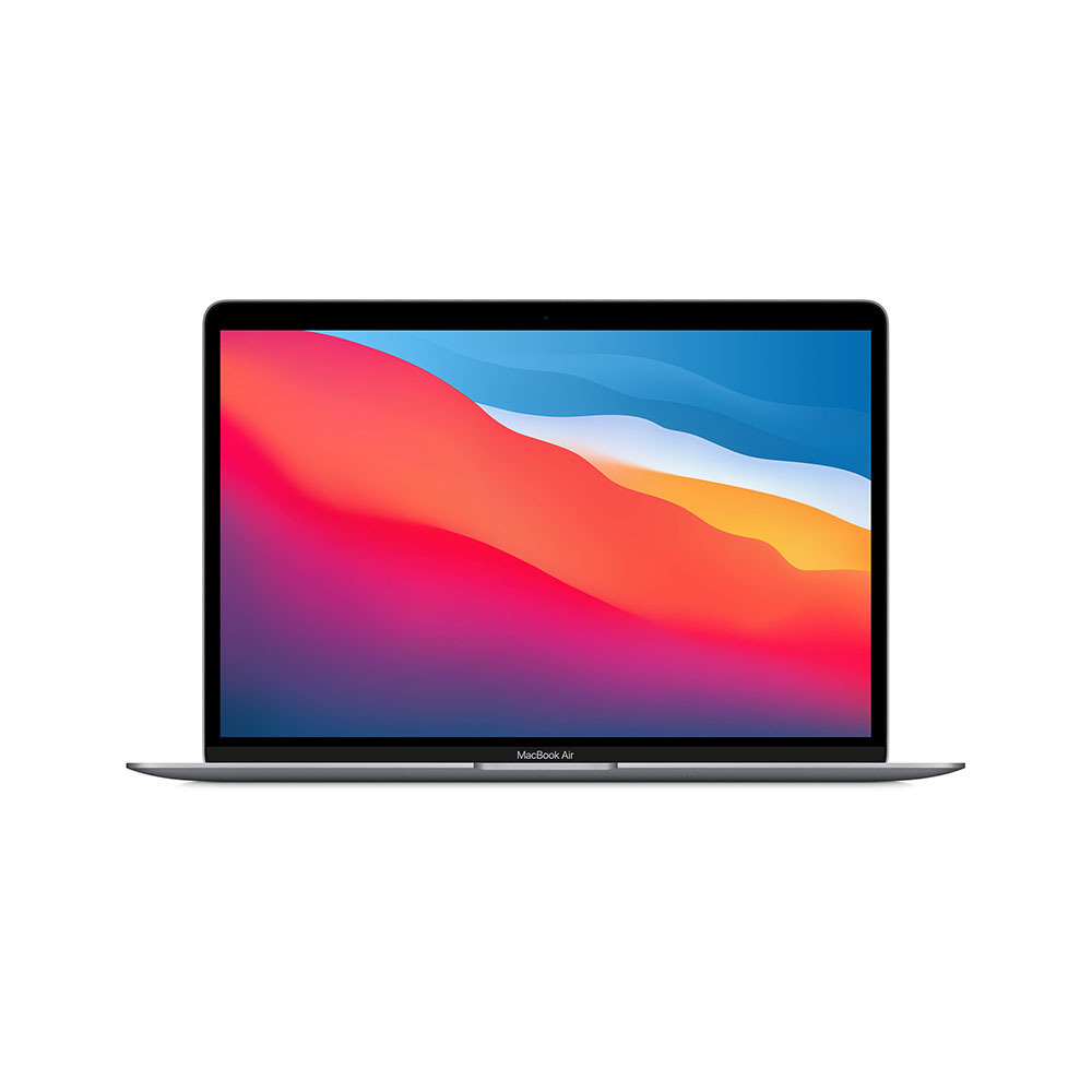 AppleMacBookAir(M1,2020)8ГБ,256ГБSSD,SpaceGreyНоутбук13.3",AppleM1(8CCPU,7CGPU),RAM8ГБ,SSD256ГБ,macOS,(MGN63),черный,Английскаяраскладка