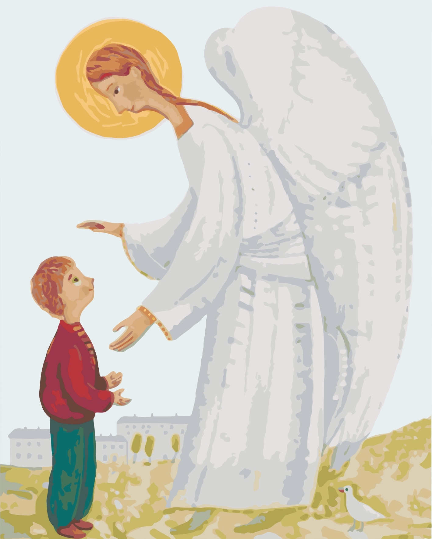 Ангел православный для детей