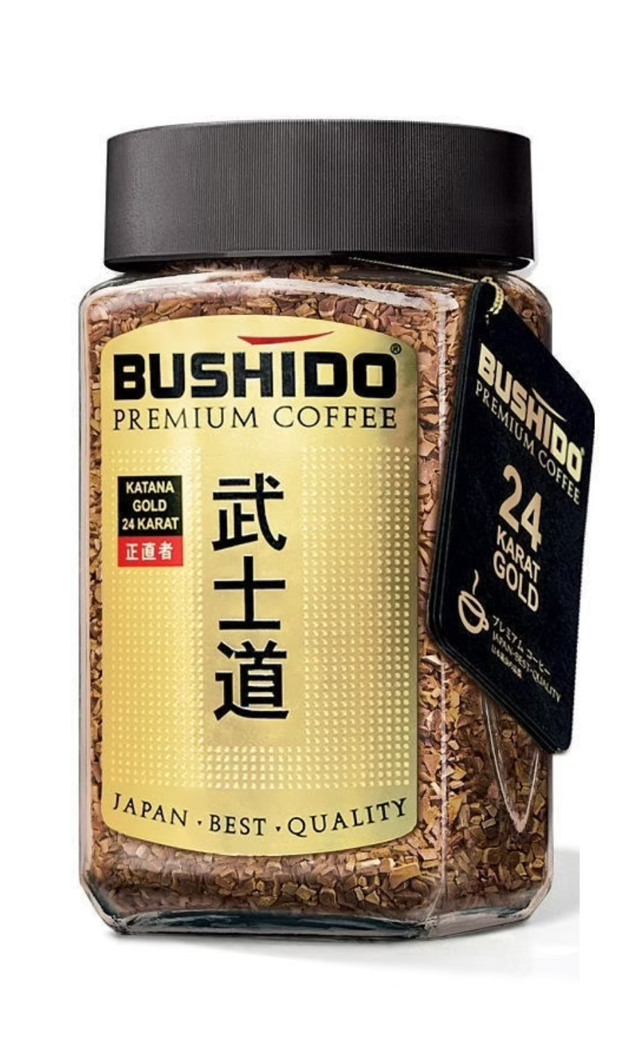 Растворимый кофе Бушидо Karat Gold