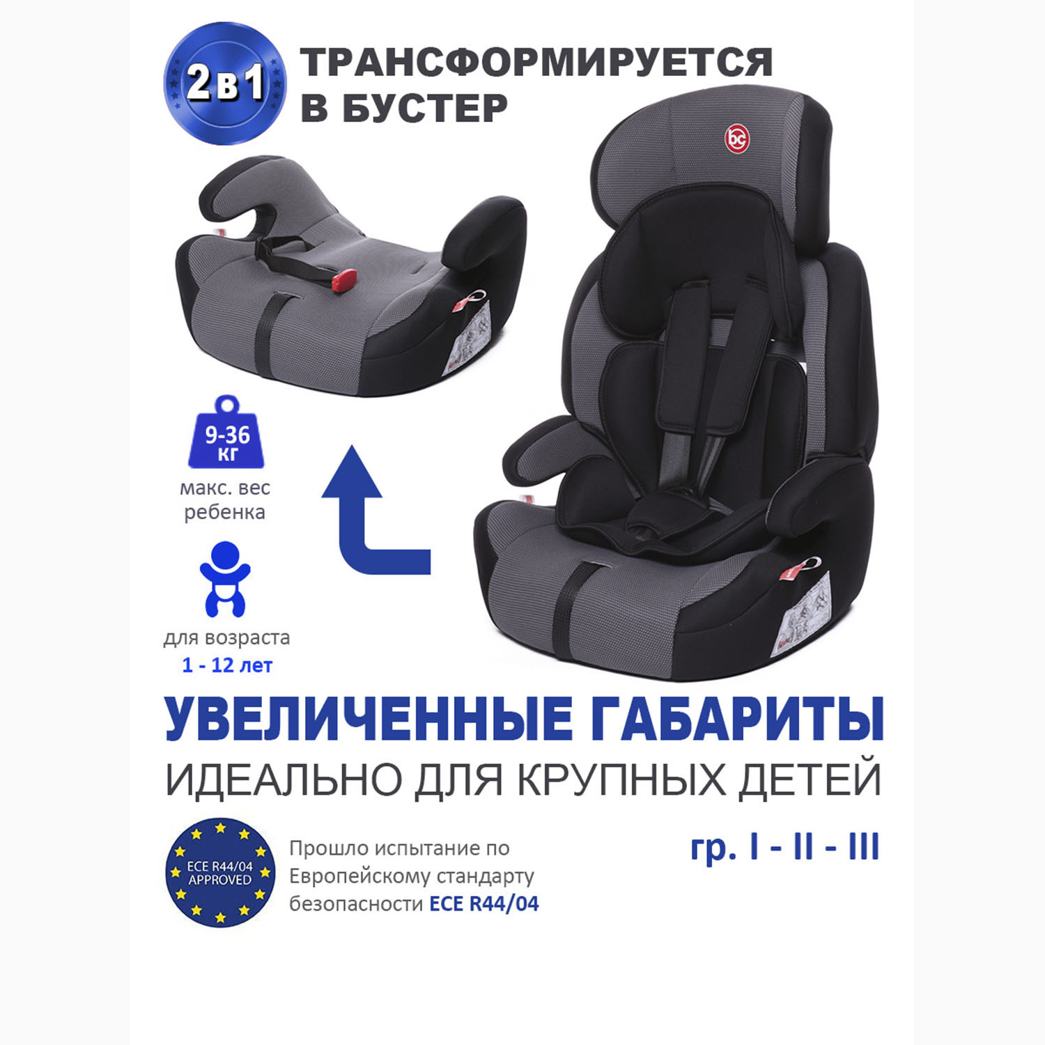 Автокресло детское Legion гр I/II/III, 9-36кг, (1-12лет), Babycare - купить  с доставкой по выгодным ценам в интернет-магазине OZON (517273350)