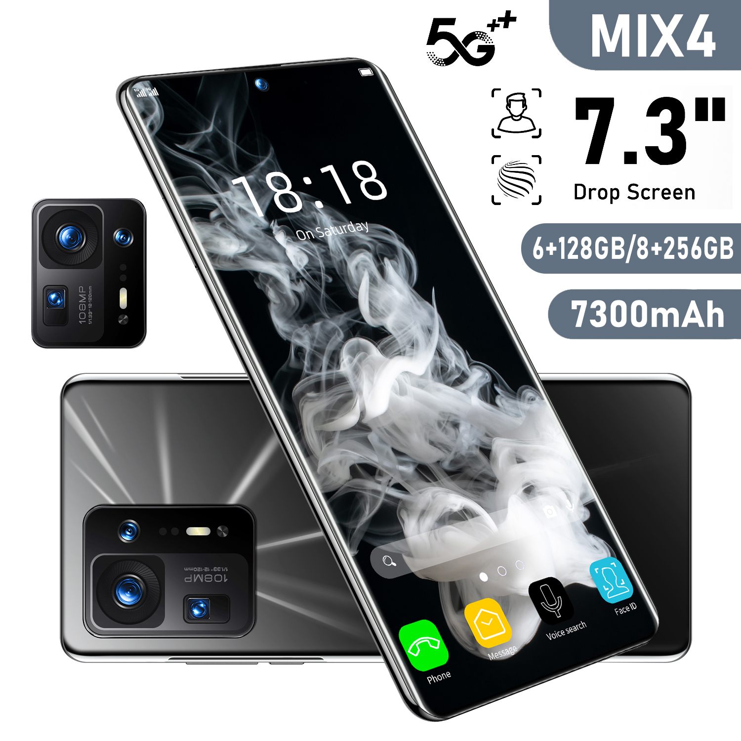 Mix phone. Телефон Mix 4 7.3. Телефон Mix. Смартфон mix4 Pro 7.3HD отзывы.