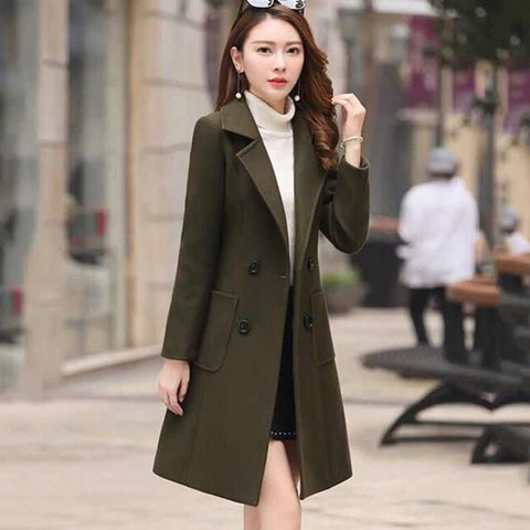 Длинное пальто для женщин