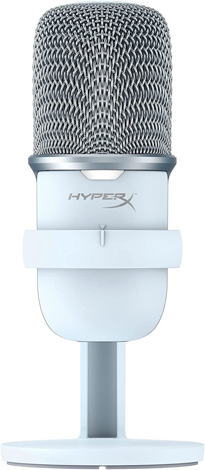 HyperXМикрофонигровой(длястриминга)SoloCast,белый