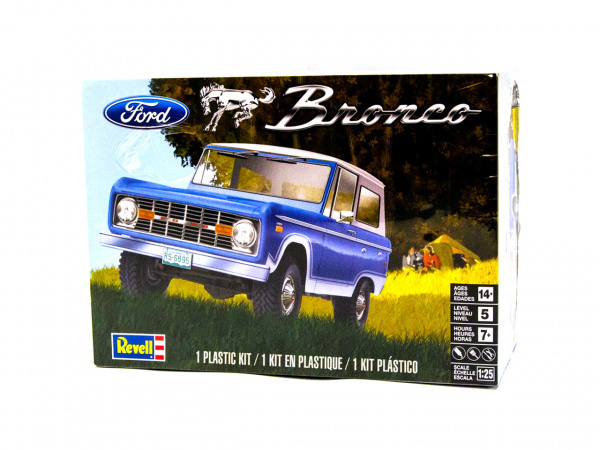 Сборная модель Revell 14320RE Автомобиль Ford Bronco Масштаб 1/25