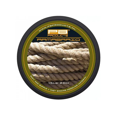 Поводковый материал PB Products Armabraid 20m тест 15lb Weed