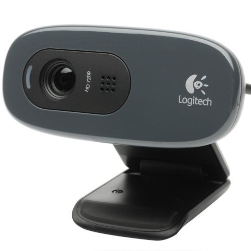 Logitech Web-камера HD Webcam C270, черный