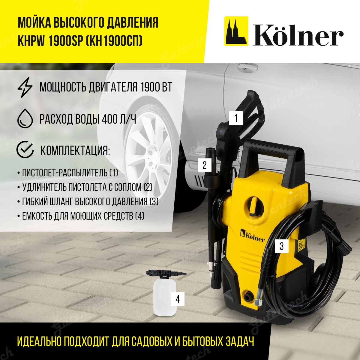 Мойка Высокого Давления Kolner Купить