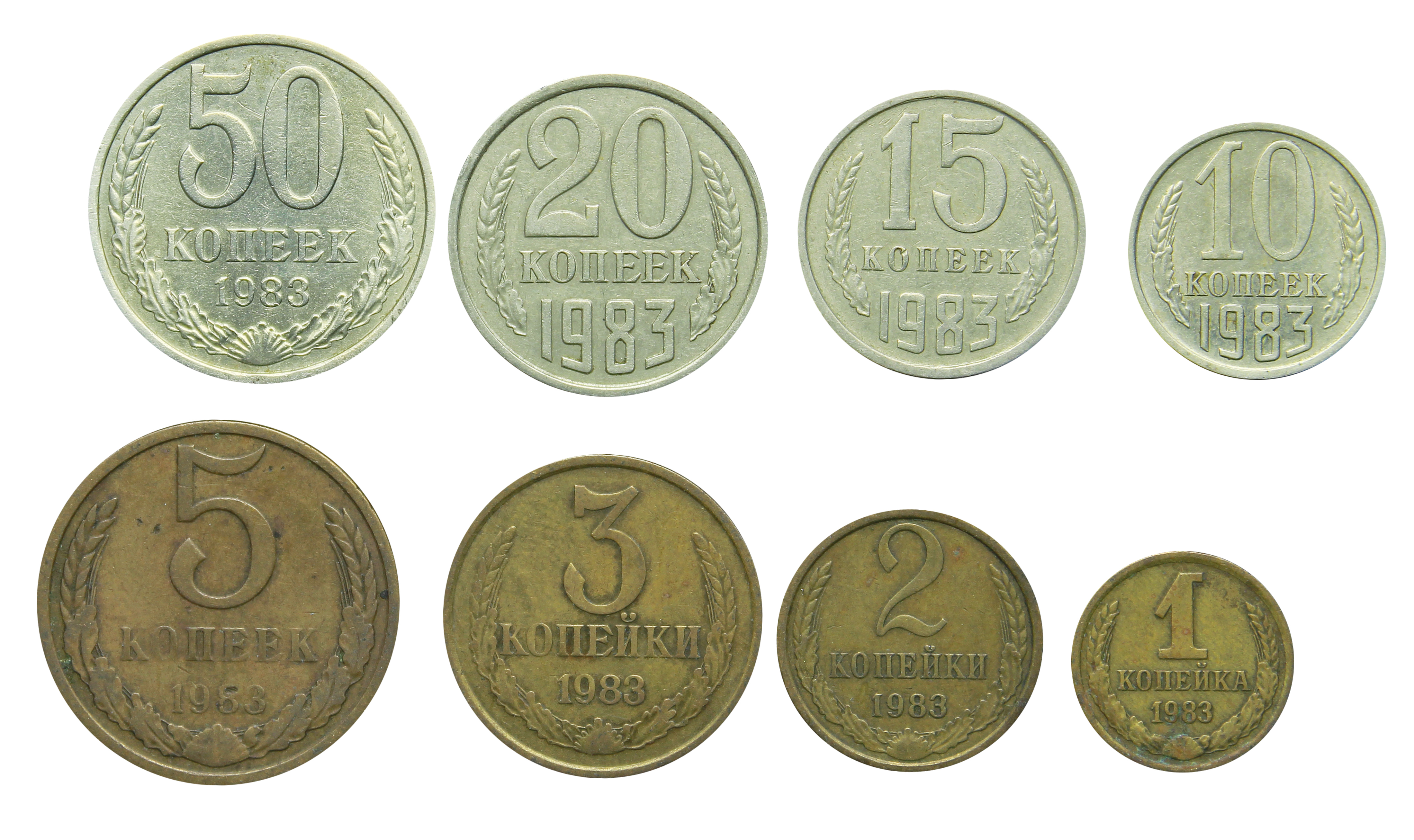 Монета 1983 года. 5 Копеек 1983. Монеты СССР 50 копеек 1983 года. Годовой набор монет СССР 1970.