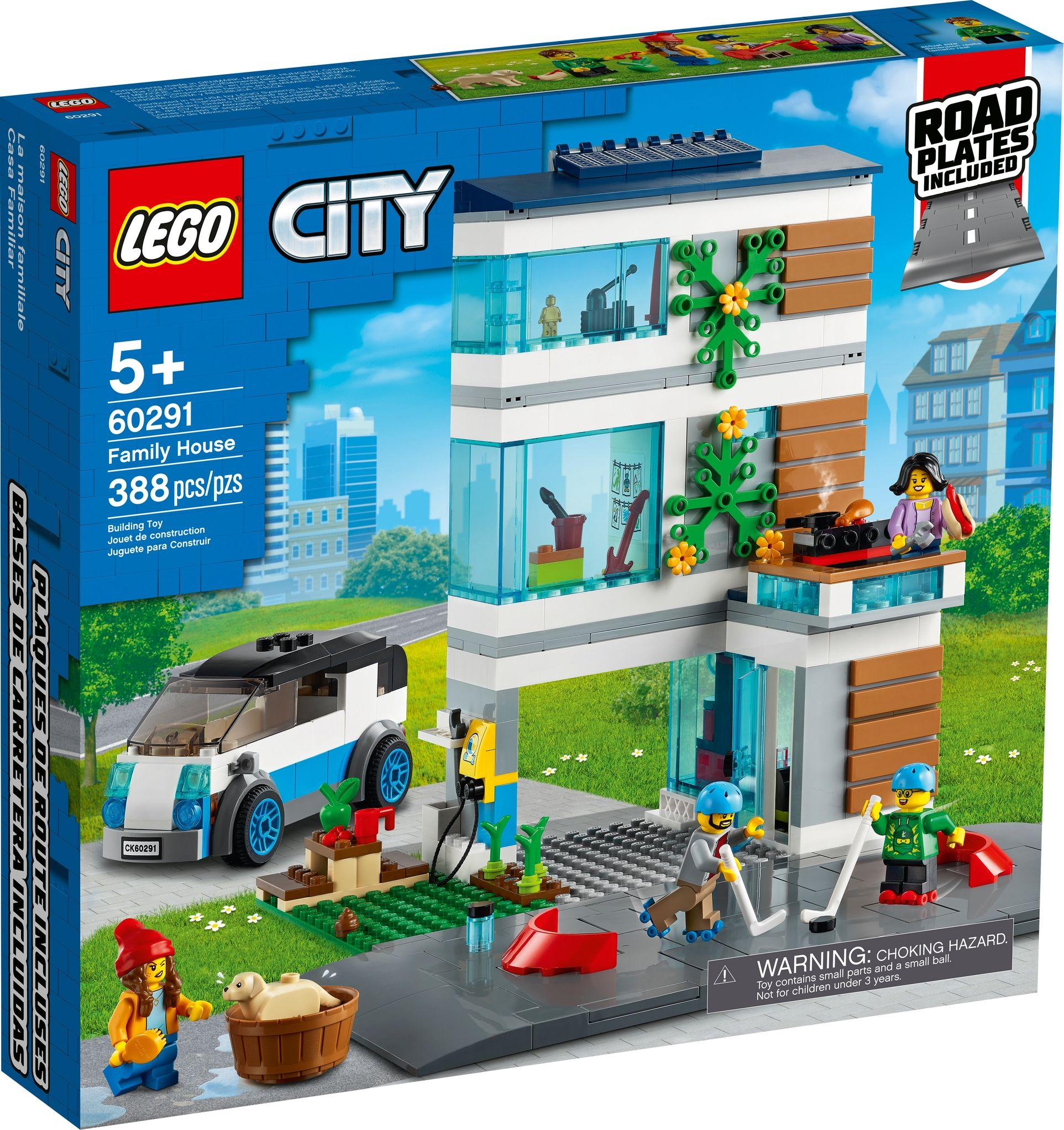 Lego City 60291 Семейный Дом купить на OZON по низкой цене