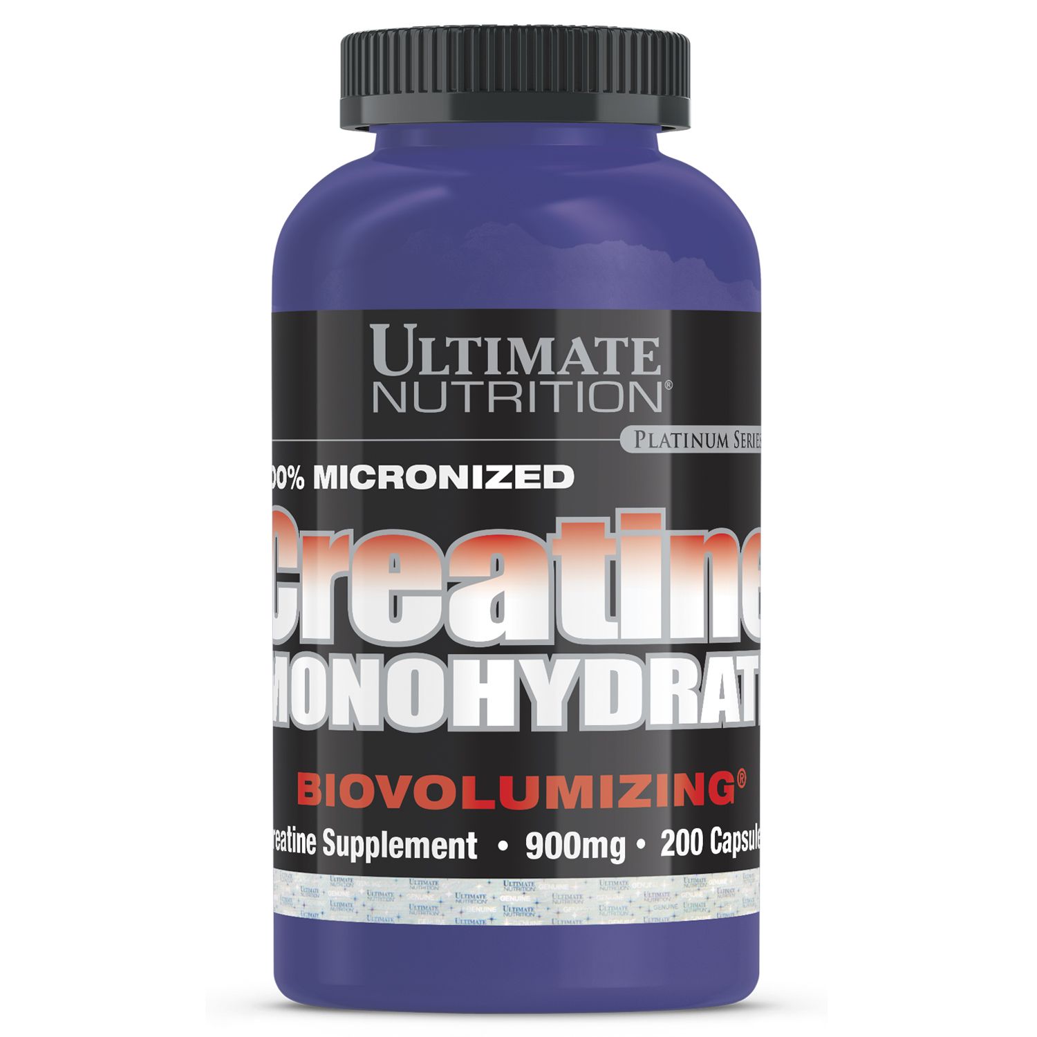 Креатин моногидрат Ultimate Nutrition Creatine Monohydrate 200 капсул