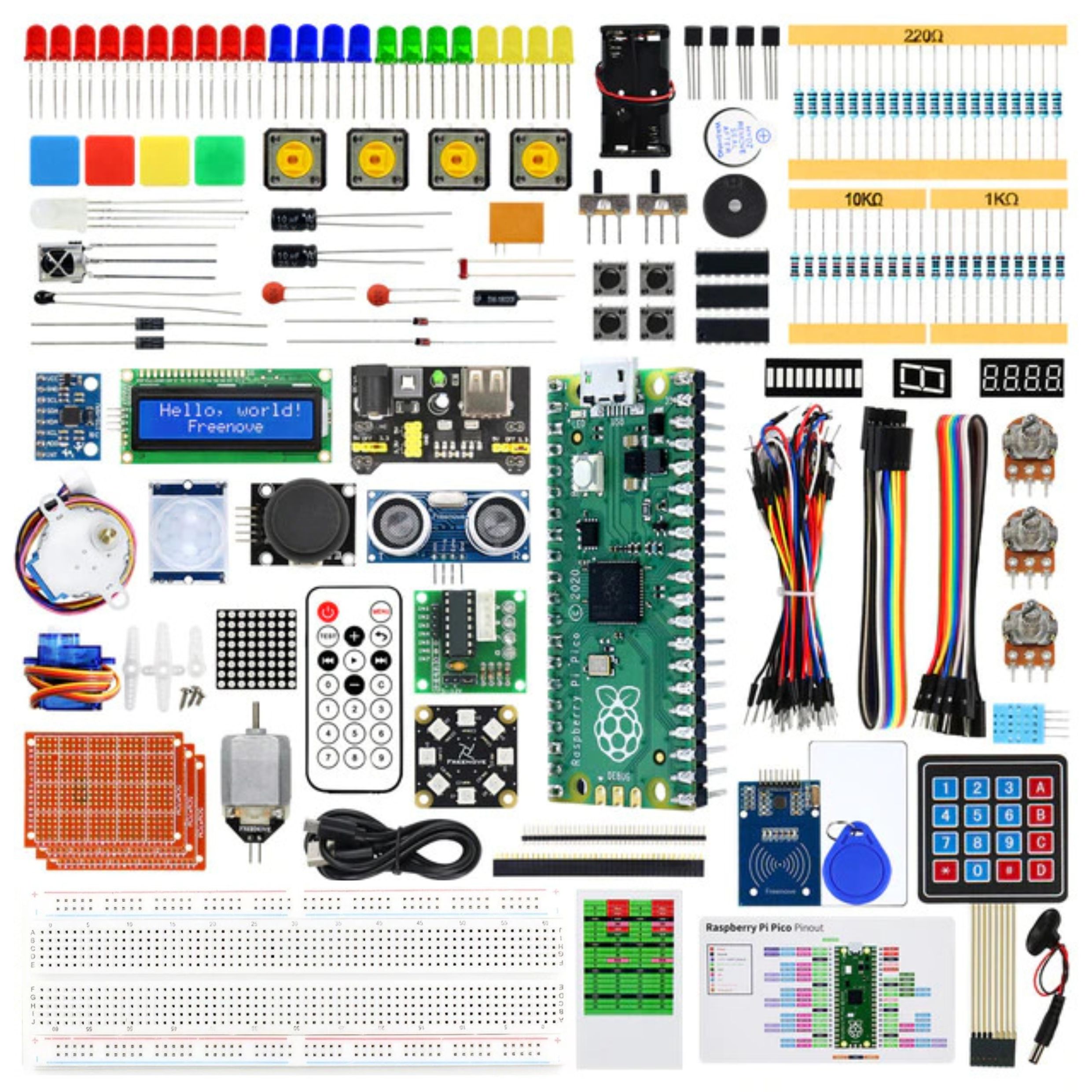 9v maximum kit. Arduino 9v maximum kit. raspberry pi pico. набор для моделирования ардуино arduino uno r3 9v maximum kit с rfid модулем.