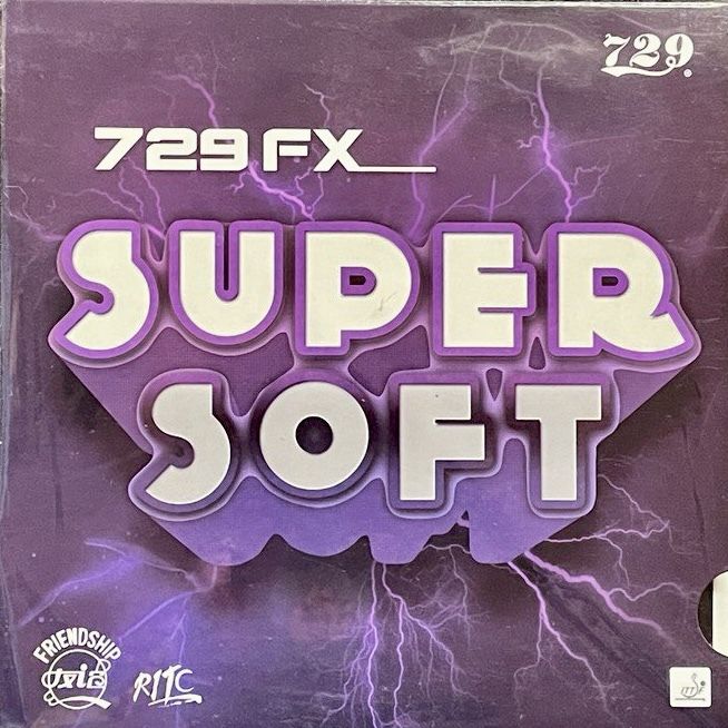 Накладка для настольного тенниса 729 FX SUPER SOFT (красный / 35 / 2.0)