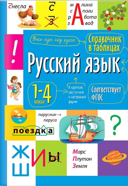 Английский язык в таблицах айрис пресс ФГОС. Русский язык. Справочник. 1-4 кл - купить с доставкой по выгодным ценам в 