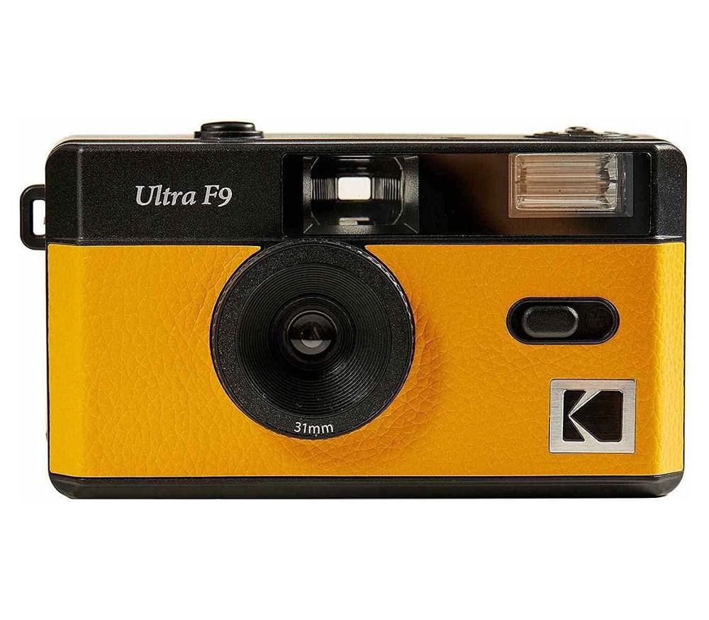 Компактный пленочный фотоаппарат Kodak Ultra F9 Film Camera Yellow 