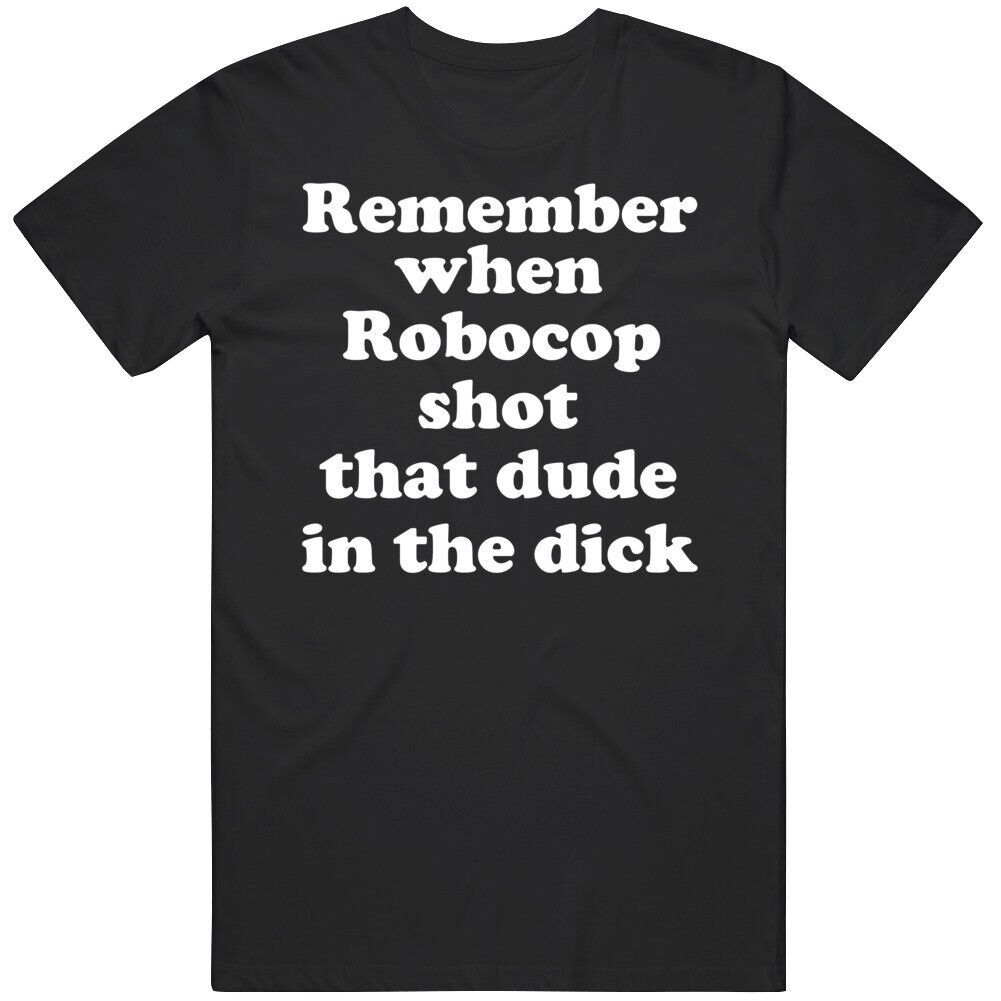 Robocop Shoots Dicks