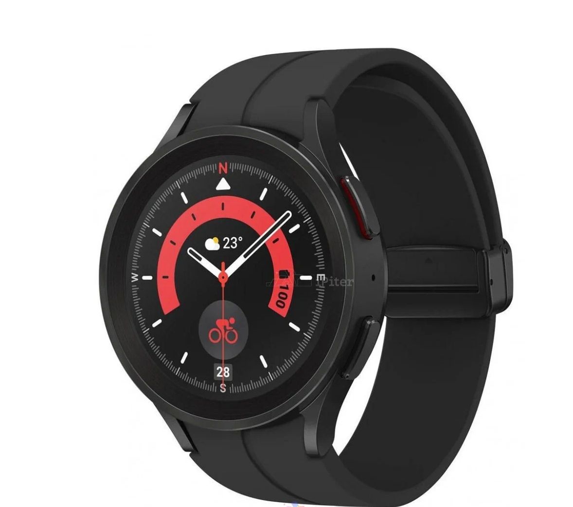 SamsungУмныечасыSamsungGalaxywatch5Pro,45mm,Черныйтитан