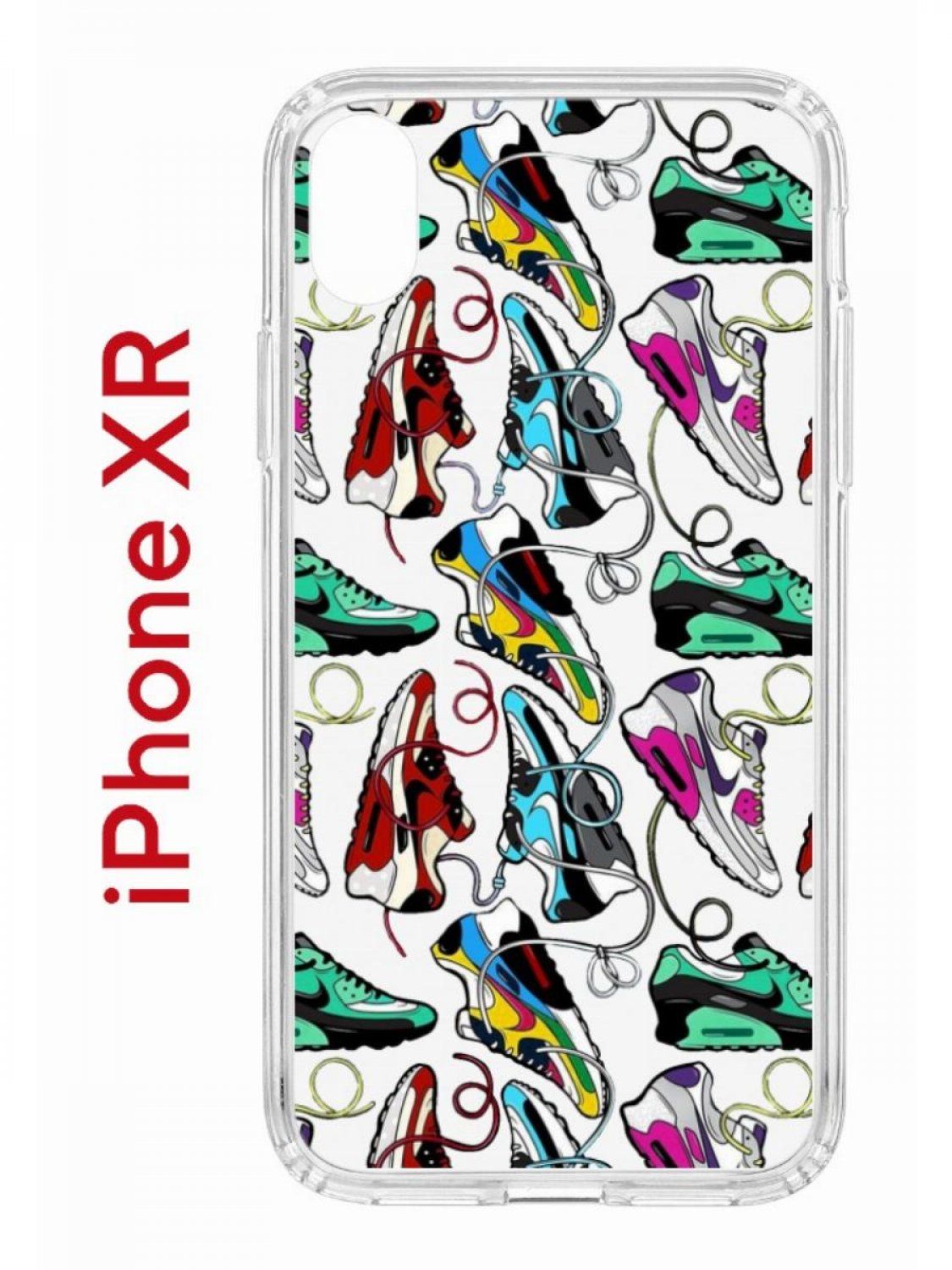 Чехол на iPhone XR с рисунком Kruche Print Кроссы Nike Air Max, защитный  бампер на Айфон ХР, Икс Эр, ХR с принтом, накладка с защитой камеры -  купить с доставкой по выгодным