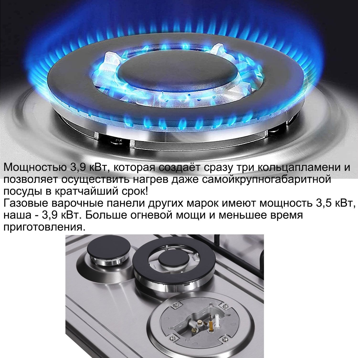 Газовая плита с газконтролем