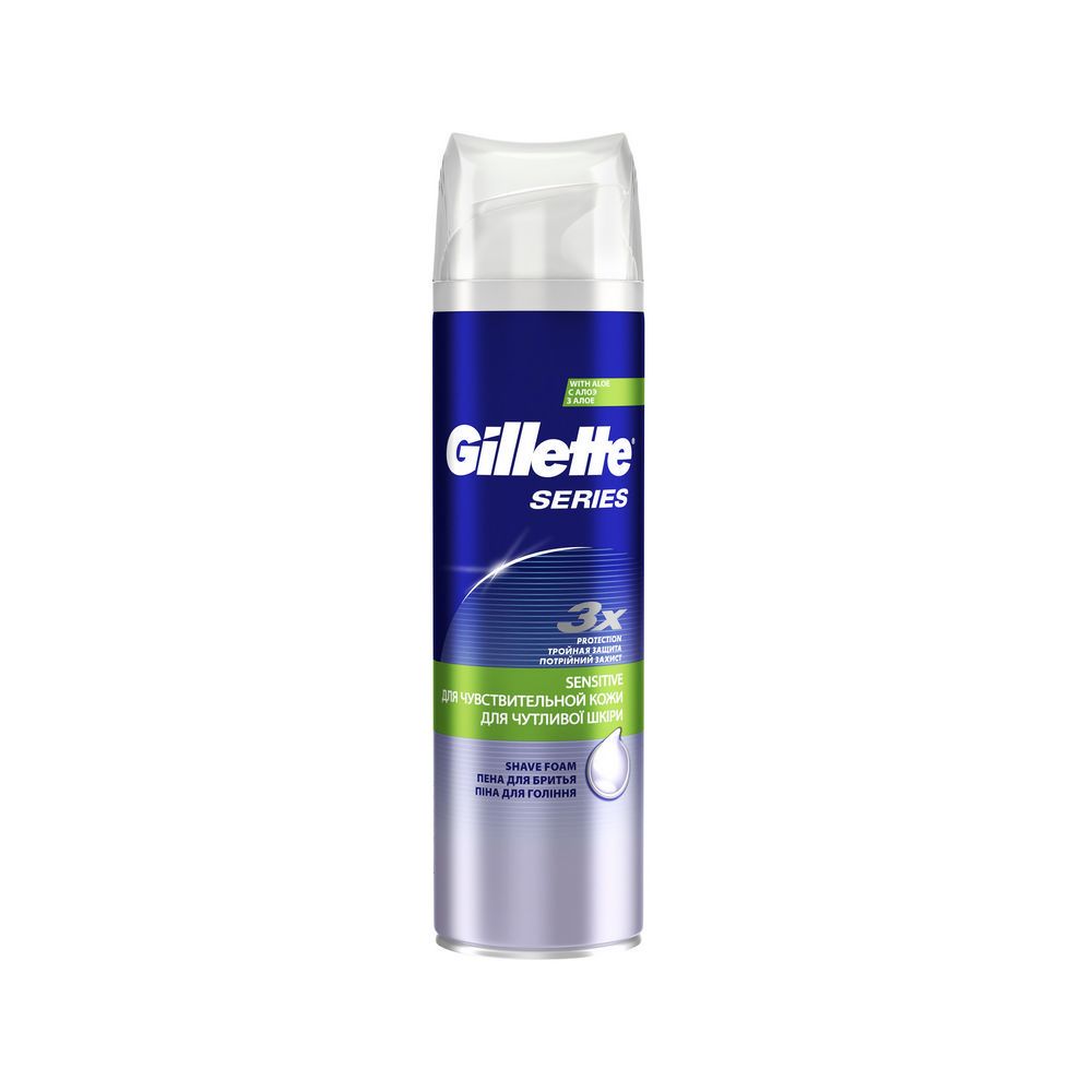 Гель для бритья gillette series pure and sensitive