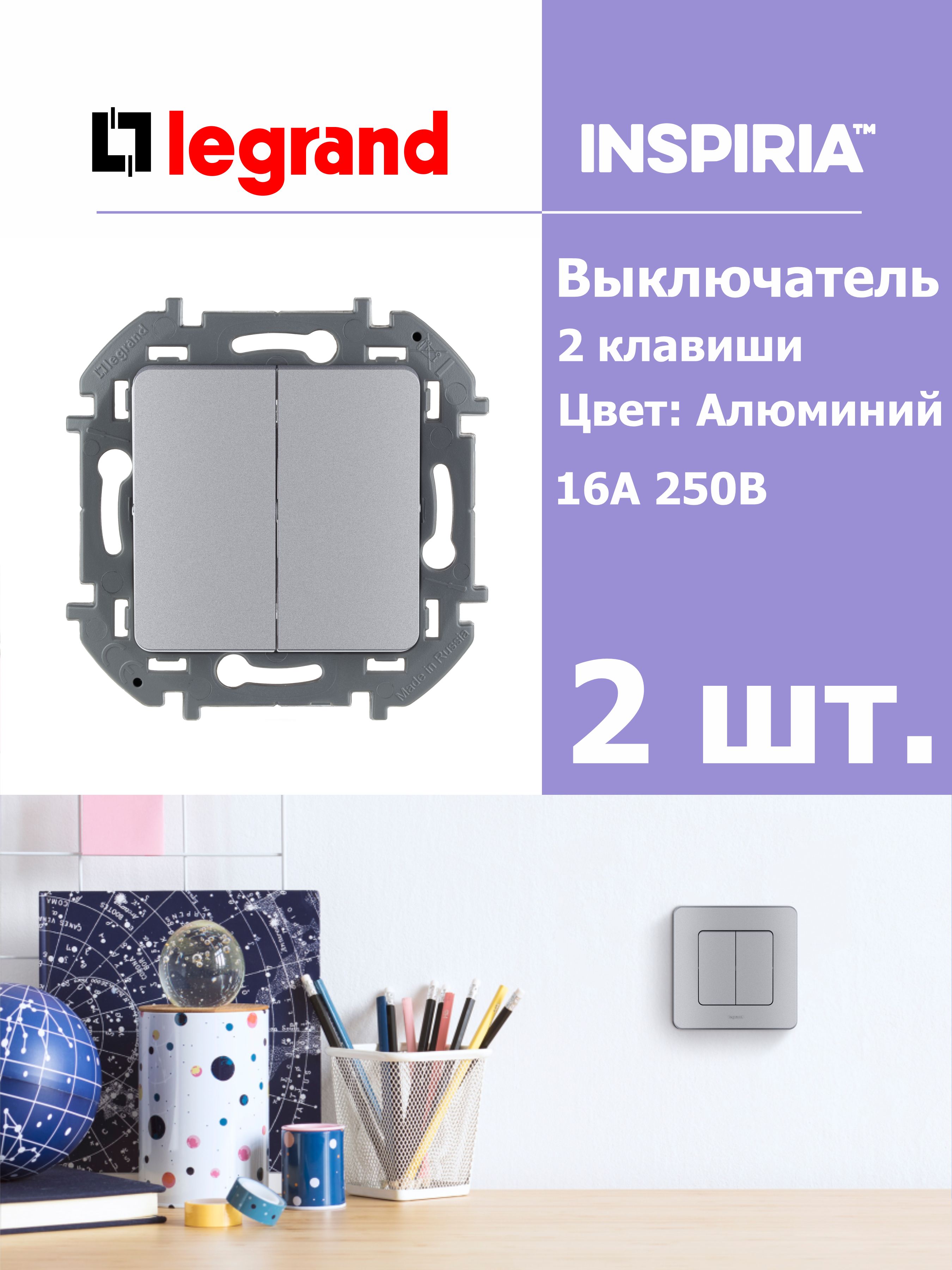 legrand inspiria в интерьере