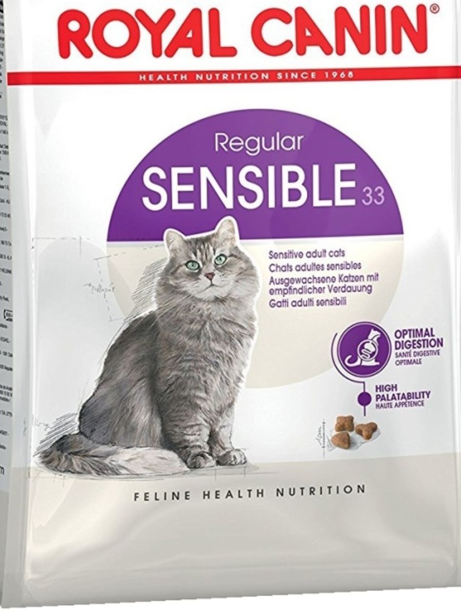 Сухой royal canin sensible