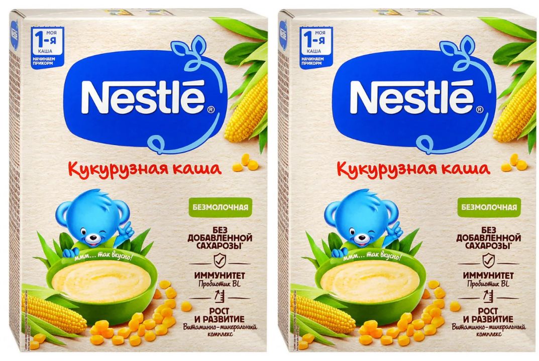 Каша nestle молочная кукурузная 250 г