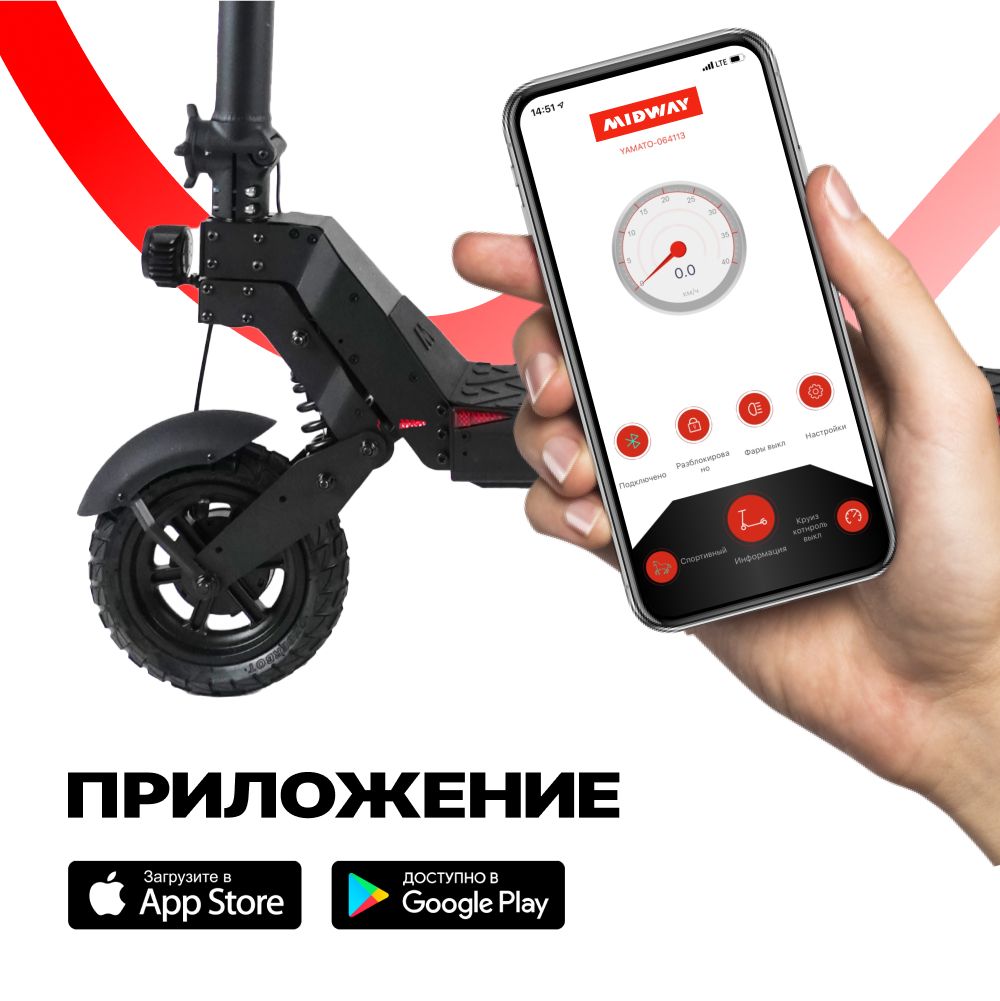 Электросамокат Midway Air Pro Купить