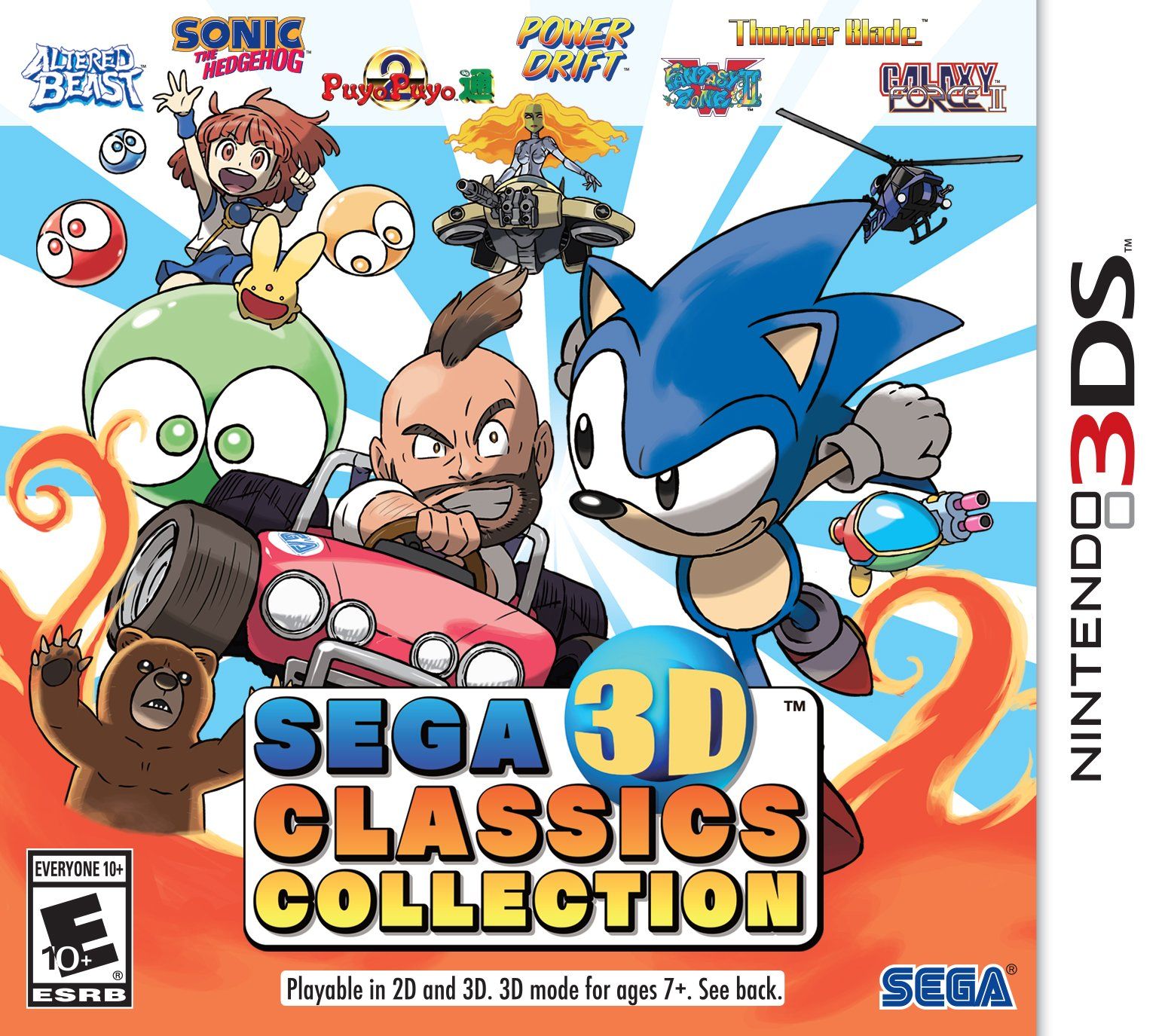 Игра 3D Classics Collection (Nintendo 3DS, Английская версия)