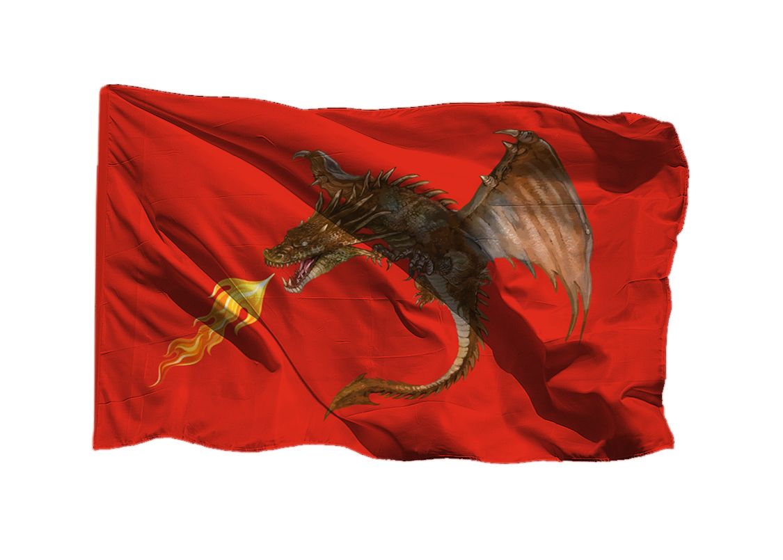 Dragon flag. Знамя дракона. Флаг с драконом. Штандарт с драконом. Флажок дракона.