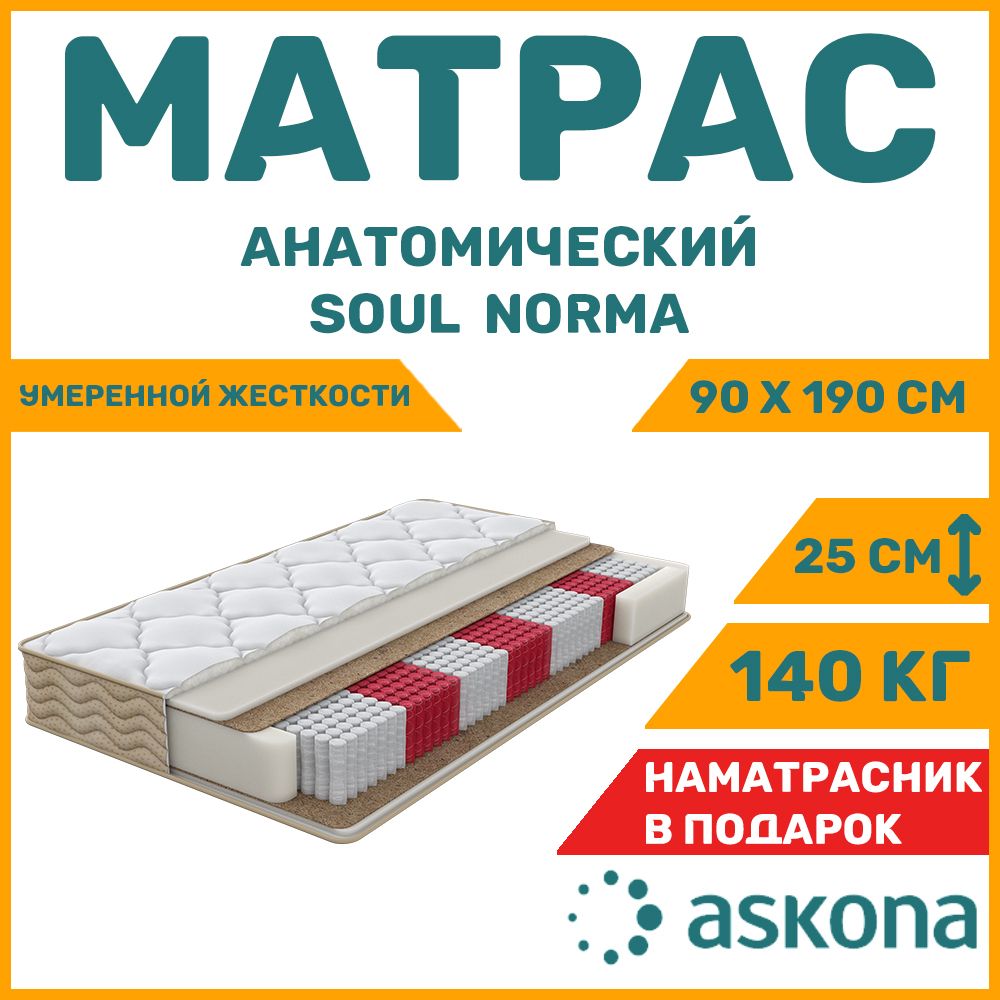 Матрас soul. Матрас анатомический Askona s.o.u.l. Fines. Аскона матрас 180 на 200. Матрас 200 120 Soul Norma.