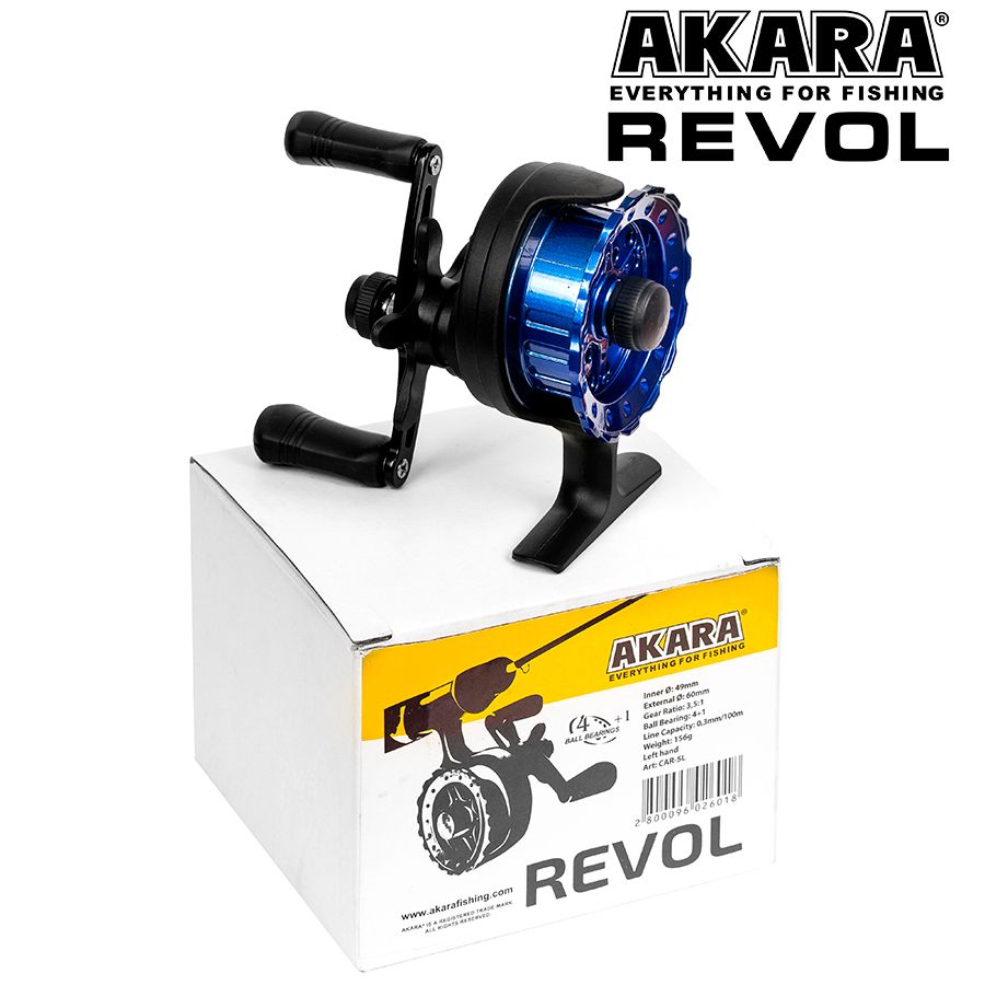 Катушка мульт. Akara Revol 4+1 bb L