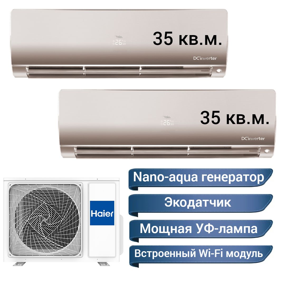 Мульти сплит система haier на 4 комнаты