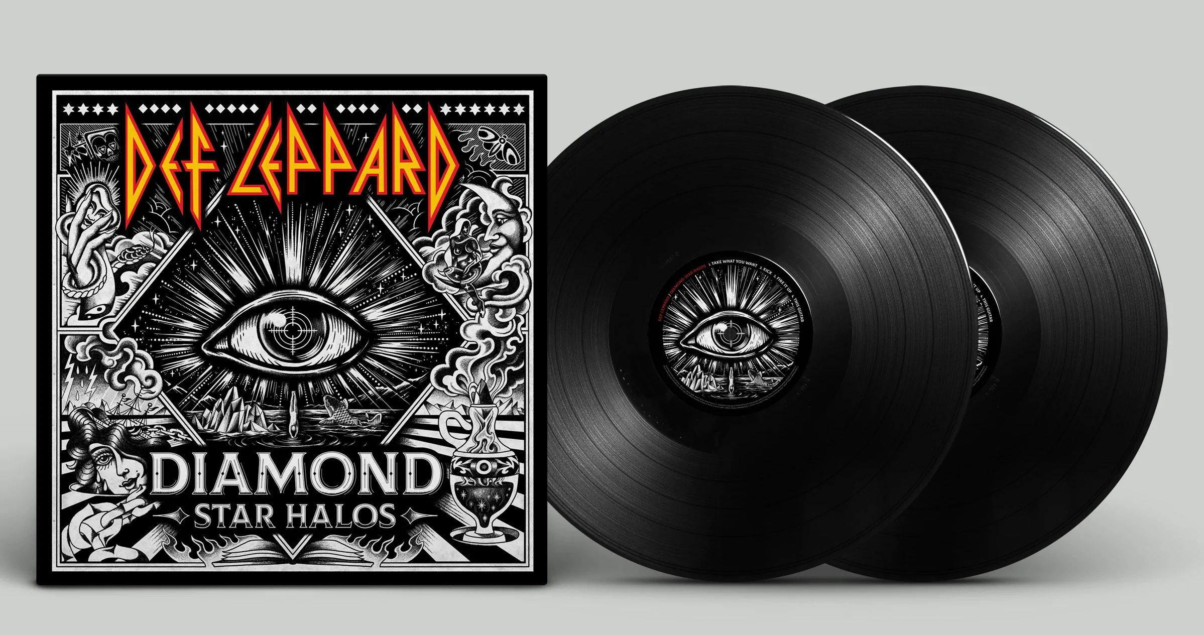 Def leppard diamond. Def leppard 2022 новый альбом. Def leppard diamond. Def leppard 2022 kick. Def leppard diamond star halos обложка.
