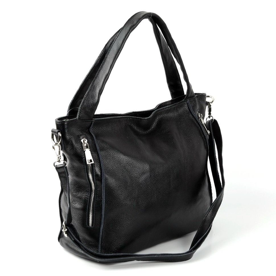 Женская кожаная сумка 9051 Black